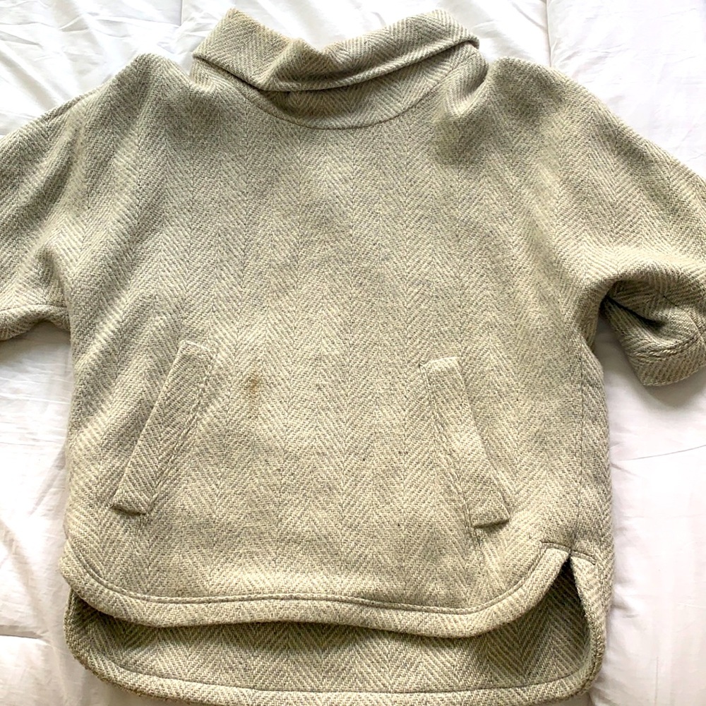 J Crew Wool Cape Coat - Picture 1 of 5